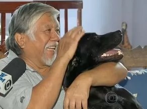 cão e dono