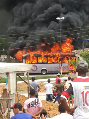 rota em chamas