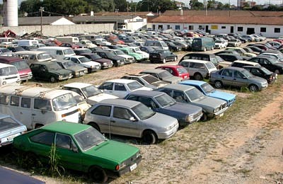 Carros do Detran