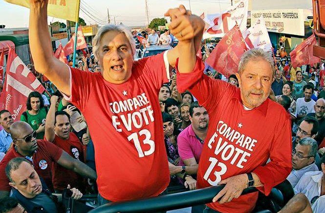 Delcídio e lula