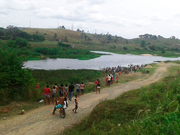 Jovem se afogou enquanto tentava atravessar rio (Foto: Site Giro em Ipiaú)