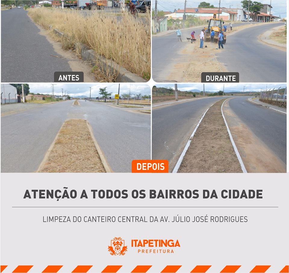 ANTES E DEPOIS DA J. RODRIGUES